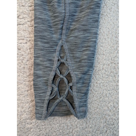 prAna Small Women's Heathered Blue‎ Gray Leggings - Picture 4 of 7
